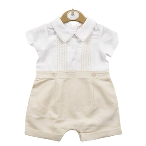 Mintini Beige Romper