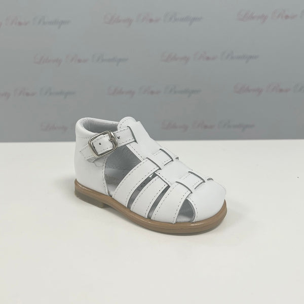 Pretty Originals Leather Sandal White