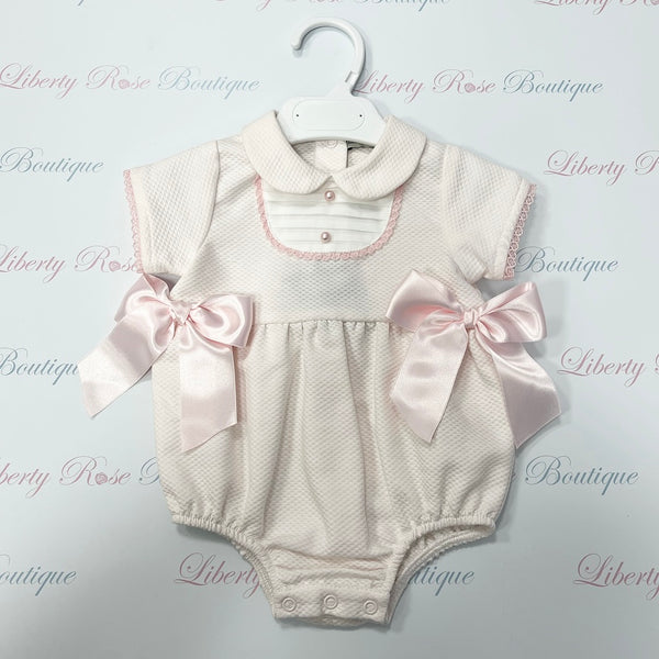 Piccola Speranza Romper Pink