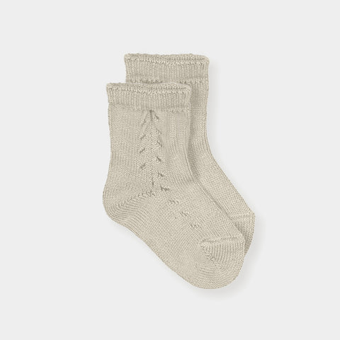 Mac Ilusion Plain Ankle Socks Camel