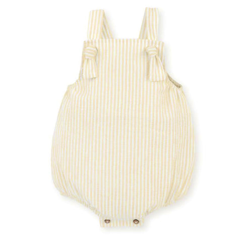 Mac Ilusion Stripe Romper Yellow