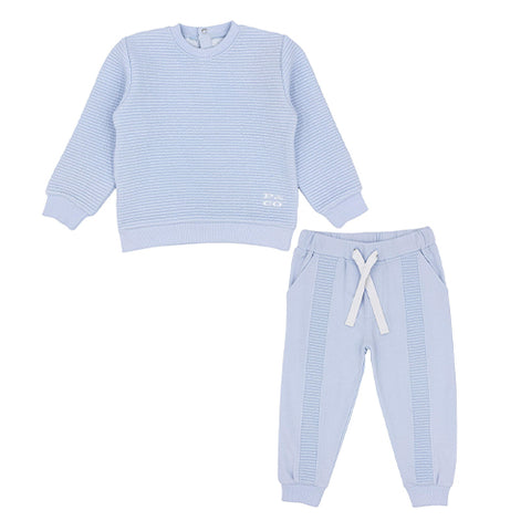 Pastels & Co Blue Liam Jogger Set