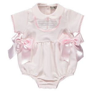 Piccola Speranza Romper Pink