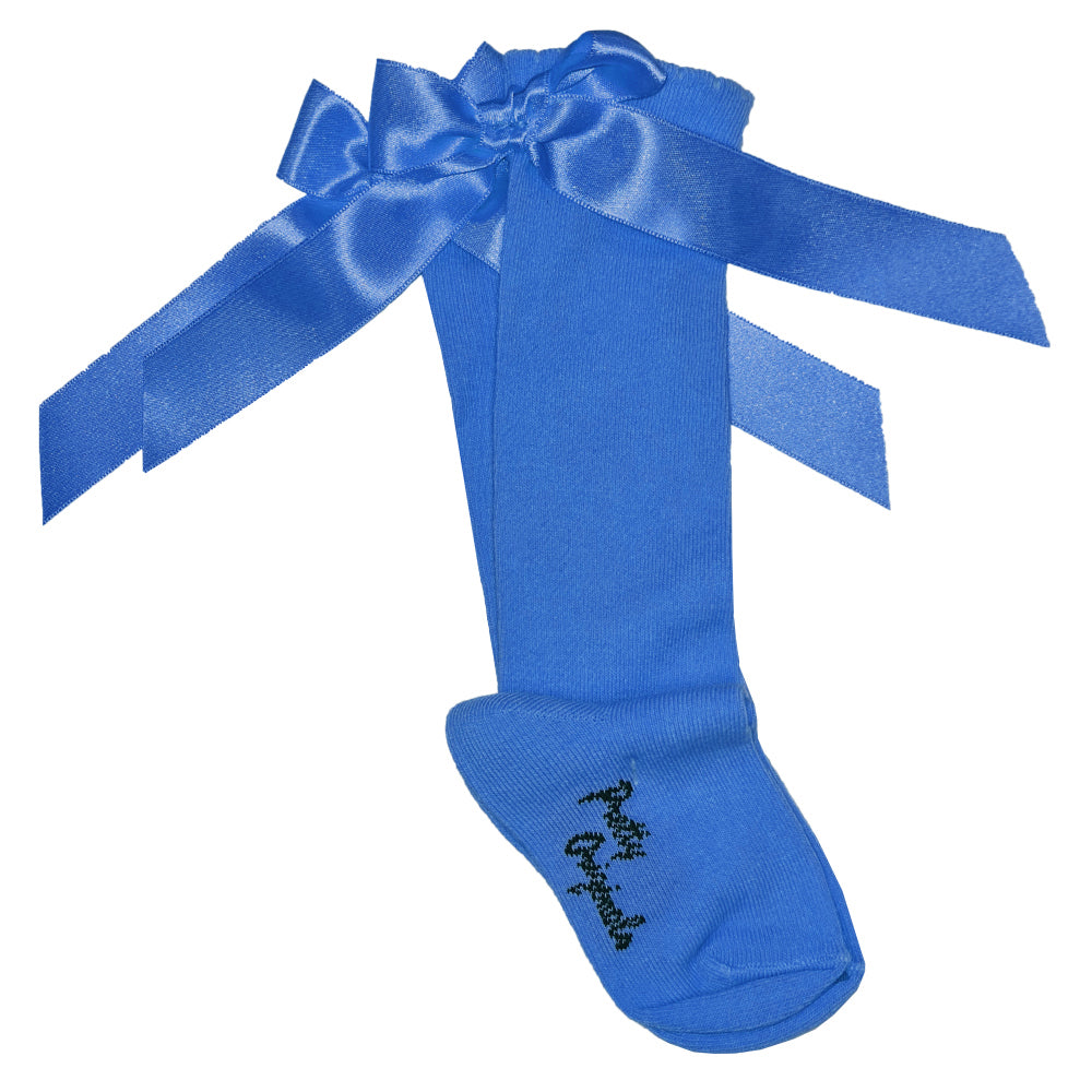 Pretty Originals Knee High Socks Electric Blue