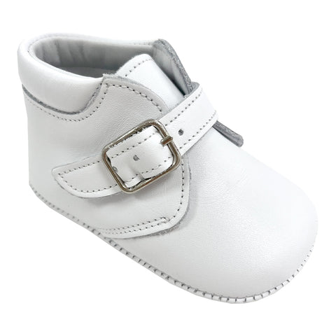 Pretty Originals Leather Boot Soft Sole White