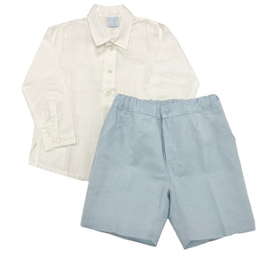Granlei Shirt and Shorts Pale Blue
