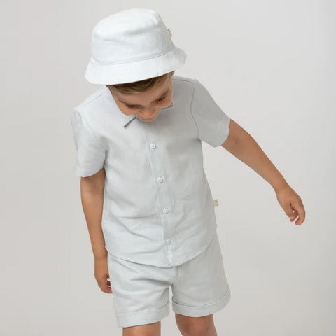Caramelo Shirt, Shorts and Hat Blue