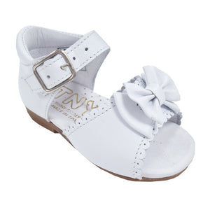 TNY Leather Bow Sandal